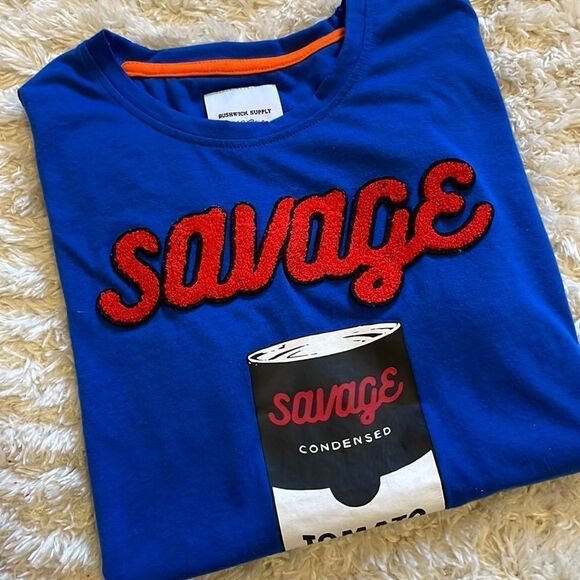 Bushwick Supply New York Savage Condensed Tomato Soup Can Logo - Small - Picture 2 of 6